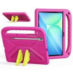 For Samsung Galaxy Tab S10 FE / S9 FE DUX DUCIS PUFF Series EVA Portable Holder Tablet Case(Pink)
