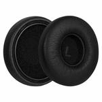 1 Pair Protein Leather Earphone Replacement Earpads Pads For Beyerdynamic AVENTHO(Black)