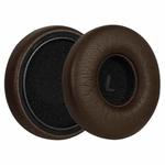 1 Pair Protein Leather Earphone Replacement Earpads Pads For Beyerdynamic AVENTHO(Brown)