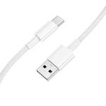 BOROFONE BX117 1m 3A USB to Type-C Source Charging Data Cable(White)