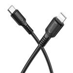 BOROFONE BX116 1m 27W Type-C to 8 Pin Certain PD Charging Data Cable(Black)