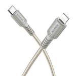 BOROFONE BX116 1m 27W Type-C to 8 Pin Certain PD Charging Data Cable(Grey)