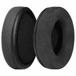 2 Pack Skin-friendly Cloth Splicing Earphone Replacement Earpads Pads For HyperX Cloud 1 / I / 2 / II / 3(Dark Grey)