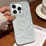 For iPhone 16 Pro Meteorite Texture Solid Color Glaze TPU Phone Case(Blue)