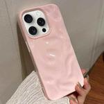 For iPhone 13 Pro Max Meteorite Texture Solid Color Glaze TPU Phone Case(Pink)