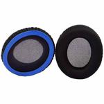 2 Pack BK Cloth Earphone Replacement Earpads Pads For HyperX Cloud Chat / Cloud Stinger Core(Black Blue)