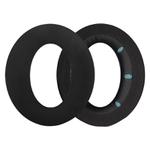 2 Pack Ice Silk Cloth Earphone Replacement Earpads Pads For HyperX Revolver S(Black)