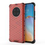 For Huawei Mate 40 Shockproof Honeycomb PC + TPU Protective Case(Red)