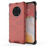 For Huawei Mate 40 Pro Shockproof Honeycomb PC + TPU Protective Case(Red)