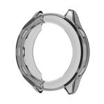 For Garmin Forerunner 570 42mm Half Coverage Hollow TPU Watch Protective Cover(Transparent Black)