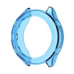 For Garmin Forerunner 570 47mm Half Coverage Hollow TPU Watch Protective Cover(Transparent Blue)
