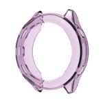 For Garmin Forerunner 570 47mm Half Coverage Hollow TPU Watch Protective Cover(Transparent Purple)