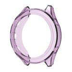 For Garmin Forerunner 970 Half Coverage Hollow TPU Watch Protective Cover(Transparent Purple)
