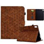 For Xiaomi Redmi Pad 2 Rhombus TPU Smart Leather Tablet Case(Brown)