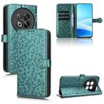 For Meizu Note 16 Pro Honeycomb Dot Texture Leather Phone Case(Green)