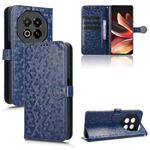 For Meizu Note 16 Honeycomb Dot Texture Leather Phone Case(Blue)