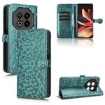 For Meizu Note 16 Honeycomb Dot Texture Leather Phone Case(Green)