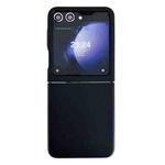 For Samsung Galaxy Z Flip6 Large Window Skin Feel PC Phone Case(Black)