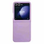 For Samsung Galaxy Z Flip6 Large Window Skin Feel PC Phone Case(Purple)