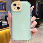 For iPhone 13 Playful Color TPU + PC MagSafe Full Coverage Phone Case(Green)