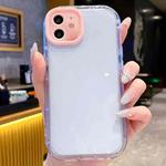 For iPhone 12 Playful Color TPU + PC MagSafe Full Coverage Phone Case(Blue)
