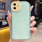 For iPhone 11 Playful Color TPU + PC MagSafe Full Coverage Phone Case(Green)