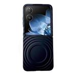 For Xiaomi Mix Flip Wave Texture MagSafe Skin Feel PC Phone Case(Black)