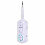 BT-13 2 in 1 Car Wireless Audio Adapter 3.5mm Audio Receiver Transmitter(White)