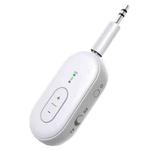 BT-21 2 in 1 Car Wireless Audio Adapter 3.5mm Audio Receiver Transmitter(White)