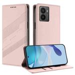 For HMD Fusion Embossed Multi-functional Wallet Retro Leather Phone Case(Pink)