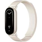 14mm xDfind Flat Head Litchi Texture Magnetic Silicone Watch Band(Starlight)