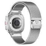 For Samsung Galaxy Watch8 22mm xDfind Milanese Parachute Buckle Stainless Steel Watch Band(Silver)