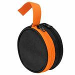 For Solis Lite Mobile WiFi Router Portable Storage Bag Nylon Accessory Bag(Orange Black)
