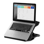 NUOXI N2 8-level Adjustable Laptop Holder, without Turntable(Black)