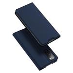 For Samsung Galaxy S20 FE DUX DUCIS Skin Pro Series Horizontal Flip PU + TPU Leather Case, with Holder & Card Slots(Blue)