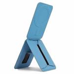 MagSafe Live Broadcast Phone Bracket Card Holder with Elastic Band(Blue)