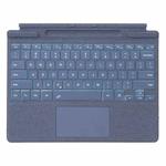 For MicroSoft Surface Pro 9 / 10 / 11 / 12 Single Color Backlight Tablet Bluetooth Keyboard with Touch Pad(Blue)