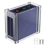 For Beelink S12 Pro Mini PC Desktop Upright Stand(Transparent)