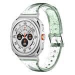 For Samsung Galaxy Watch Ultra 47mm Glitter TPU Watch Band(Green)