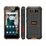 UNIWA R4001 Rugged Phone, Night Vision, 4GB+64GB, 4.0 inch Android 14 Unisoc T606 Octa Core, Network: 4G, OTG, NFC, Plug:US Plug(Black)
