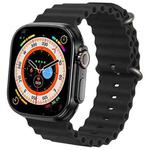 C900 Ultra2 2.09 inch TFT Screen BT Smart Watch Support Gesture Answer Call(Black)