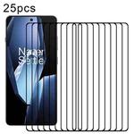 For OnePlus Ace 5 25pcs High Aluminum Full Screen Silk Printing Tempered Glass Film
