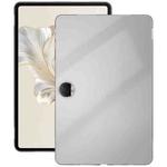 For Honor Pad 9 12.1 2023 Color TPU Hybrid Clear Acrylic Tablet Case(Black)