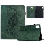 For Lenovo Xiaoxin Pad 11 2025 Mandala Embossed Smart Leather Tablet Case(Green)