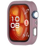 For Huawei Watch Fit 4 Soft Silicone Watch Protective Cover(Smoke Purple)