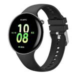 For Honor Watch Fit xDfind Skin-friendly Silicone Watch Band(Black)