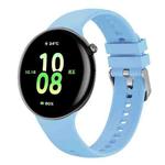 For Honor Watch Fit xDfind Skin-friendly Silicone Watch Band(Blue)