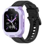 15mm Children Smart Watch Silicone Watch Band(Black)