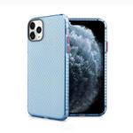 For iPhone 12 mini Honeycomb Shockproof TPU Case(Blue)