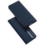 For OPPO Reno4 Pro DUX DUCIS Skin Pro Series Horizontal Flip PU + TPU Leather Case, with Holder & Card Slots(Dark Blue)